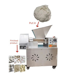 Máquina Eléctrica Comercial Industrial Totalmente Automática para Dividir y Redondear Masa de Pizza, Pan y Momo, Máquina para Hacer Bolas de Masa - Product Image 5