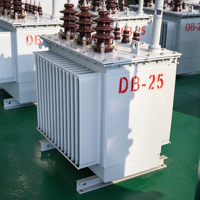 Transformateur de distribution immergé dans l'huile S13-M 300 kVA 400 kVA, triphasé, 10 kV 33 kV 400 V 480 V 50/60 Hz, certifié CE IEC 60076, direct usine