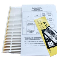 Filter kabin AC kualitas OEM 87139-06050 87139-06070 87139-06080 87139-06100 87139-06120-87139 07010-87139-07020 digunakan untuk TOYOTA