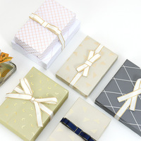 Papier d'emballage cadeau de noël pour mariage anniversaire papier d'emballage cadeau épais feuille estampillé cadeaux boîtes papier d'emballage