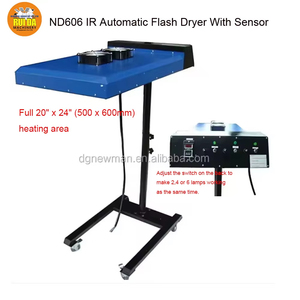 Secador de prendas de 6000W con área de secado de 20x24 pulgadas para serigrafía, máquina de curado de tinta Octopus para camisetas - Product Image 3