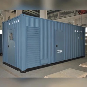 40ft container 1500kva im lặng Máy phát điện diesel 1000kw 1200kw 6 xi lanh siêu im lặng 1500rpm ATS tùy chọn 240V 480V đánh giá điện áp - Product Image 3