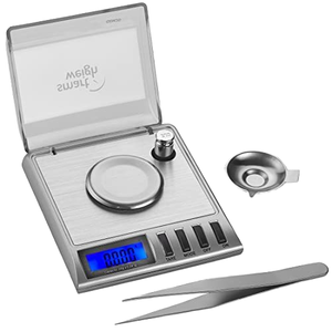 High Precise 50g 0.001g Digital <strong>Scale</strong> Stainless Steel ABS LCD Electronic Balance Powder 20g 0.001g Gold Jewelry <strong>Carat</strong> Lab <strong>Scale</strong> - Product Image 1
