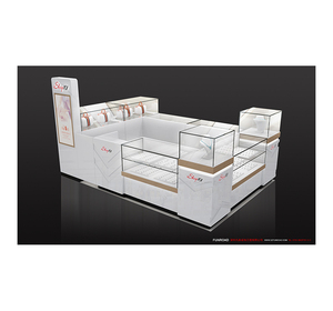 Cao cấp tùy chỉnh <span class=keywords><strong>Mall</strong></span> Cửa hàng đồ trang sức bạc <span class=keywords><strong>kiosk</strong></span> thiết kế đồng hồ hiển thị Showcase vàng trang sức <span class=keywords><strong>kiosk</strong></span> để bán - Product Image 2