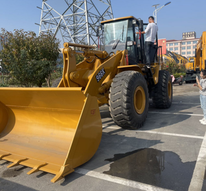 Vente chaude utilisée originale américaine hydraulique CAT 966K chargeuse sur pneus 9t chargeur d'occasion CAT 966K966H en bon état à vendre - Product Image 1