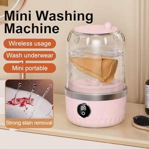 Mini Lave-linge Portable Sans Fil Nouveau Modèle Petit Automatique pour Sous-vêtements et Bas - Product Image 4