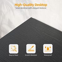 Bureau d'ordinateur pour la maison, en forme de L, avec éclairage LED RVB, bureau de jeu extensible avec un design unique et des fonctionnalités élégantes