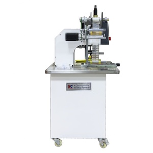 Machine de gaufrage et de marquage à chaud à grande vitesse pour cartes de vœux plates en carton, imprimante d'étiquettes de semelles de marque renommée avec écran tactile - Product Image 5