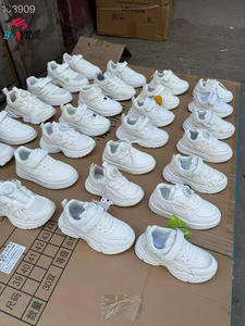 Nuevos Zapatos Deportivos Infantiles con Parte Superior de Cuero para Niños y Niñas, Zapatos Casuales Blancos de Moda para Niños, Zapatos Blancos Mixtos para Niños - Product Image 4