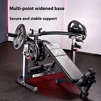 Machine de musculation professionnelle réglable pour pectoraux et épaules, position assise/allongée, à charge libre (Plate Press)