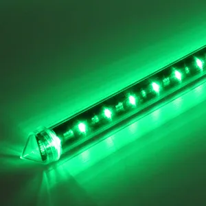 Gece Club disko ışığı ışık 3D dikey düşen yıldız LED tüp DMX RGB floresan lamba LED