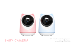Mini Home 3MP Baby Camera Wifi foto di cattura vocale Audio bidirezionale Motion Tracking di sicurezza rete suono allarme telecamera Cctv - Product Image 5