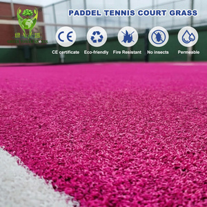 Césped Sintético Texturizado de 12 mm para Pista de Pádel, Alfombra de Césped Rizado para Campi Da Padel y Campos Deportivos - Product Image 3