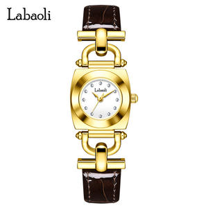 นาฬิกาวินเทจสุดพิเศษพร้อมสายหนังควอตซ์หน้าปัดสี่เหลี่ยม - Product Image 1