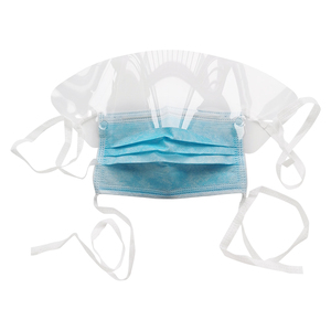 Jenis IIR Disetujui Masker Bedah Rumah Sakit Tahan Cairan Masker Pelindung Gigi Sekali Pakai Masker Bedah dengan Pelindung Wajah - Product Image 5