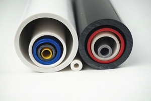 Nhựa trong suốt ống tròn tùy chỉnh đầy màu sắc ABS PVC PC PP Pet PMMA TPU TPE PETG pctg đùn ống nhựa ống màu - Product Image 5