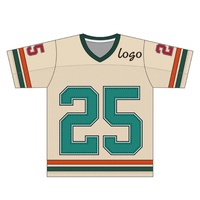 Uniformes de Fútbol Americano Sublimados con Estilo 2025, Personalización Completa, Bordado, Camisetas Retro de Fútbol Americano