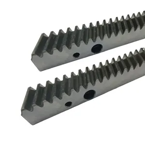 DIN6 Grind 48-52HRC M3 Square Helical Rack Pinion Gear For Cnc Machines