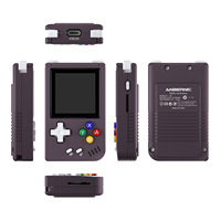 Console de jeu portable RG Nano Retro, RGNano, mini console de poche en métal, 64 Go, lecteur de jeux classiques, cadeau pour enfants