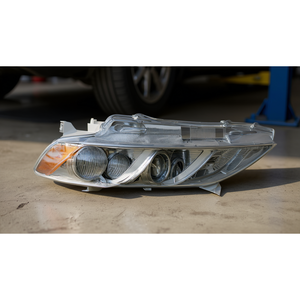 Faro Alogeno P0972 per 2007-2009 Lato Sinistro Bianco (Tipo USA) Nuovo Ricambio 12V - Product Image 1