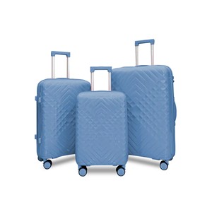 Valise DiLang de luxe classique, grande capacité, étanche, antivol, avec doublure en polyester PP, légère, 4 roues, écologique - Product Image 1