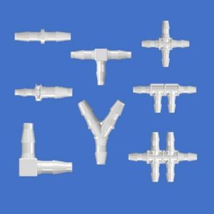 Reductor médico de PP de 16mm, accesorios de tubería de lengüeta de manguera recta igual para aplicación industrial de gas líquido, Conector de tubo de plástico - Product Image 5