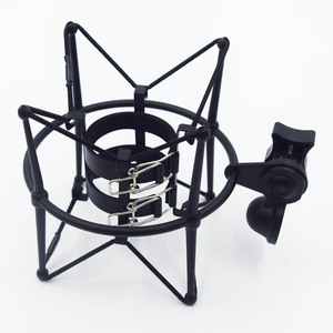 Support antichoc pour microphone à condensateur noir mat de haute qualité pour Telefunken <span class=keywords><strong>TF11</strong></span> - Product Image 4