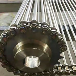 Gıda endüstrisinde yıkama/pişirme için 304 316 paslanmaz çelik merdiven konveyör bant - Product Image 4