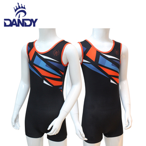 Justaucorps de <span class=keywords><strong>gymnastique</strong></span> avec short pour hommes, garçon, sublimation personnalisée - Product Image 3