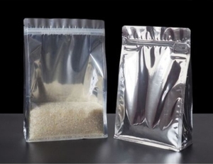 Tùy Chỉnh In Ấn Phía Trước Rõ Ràng Nhôm Lá Trở Lại Đứng Lên Túi Zip Khóa Resealable Mylar Bao Bì Thực Phẩm Túi - Product Image 6