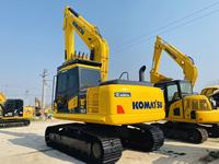 Excavatrice Komatsu PC160-7 d'occasion en bon état, engin de construction avec moteur, boîte de vitesses, pompe et roulement