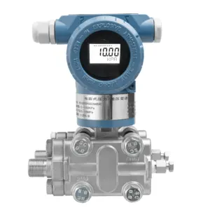 Hank 3051 4-20ma Hart Gas Liquid Pressure Level Sensor High Accuracy 0.075% Smart Differential Pressure Transmitter