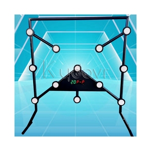 Il <span class=keywords><strong>timer</strong></span> della cabina di carnevale vince il gioco a premi con il pulsante speed challenge il gioco di battaglia interattivo ha condotto la reazione di allenamento della luce - Product Image 2