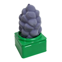 Crème glacée aux fruits aromatisée à la grappe 3D, certifiée Halal, en gros, forme amusante, bâtonnets de glace personnalisés, emballage en boîte de chocolat au lait