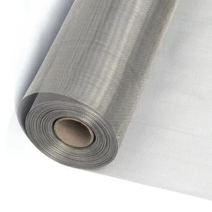 304 316 Stainless steel wire mesh screen 90 120 150 micron plain weave filter mesh