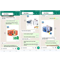 Machine automatique de fabrication de pots, barils et bouteilles en HDPE et PP pour ligne de production de pots de fleurs et de jardinières en plastique par soufflage