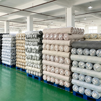 Tissu en microfibre brossée imprimé numérique 5D, 100 % polyester, poids moyen, respirant, pour matelas et textiles de maison, directement de l'usine