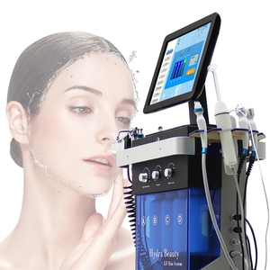 14 En 1 H2O2 Microcurrent <b>Massager</b> Facial Toning Device Microdermabrasion Hydra Beauty Care <b>Machine</b> Beauty Salon Equipment - Product Image 6