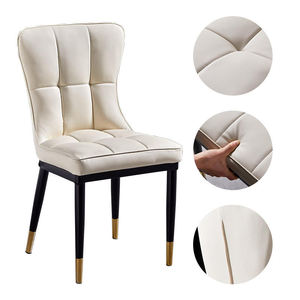 Chaises <span class=keywords><strong>de</strong></span> <span class=keywords><strong>bureau</strong></span> personnalisables, chaises <span class=keywords><strong>de</strong></span> salle à manger modernes, pieds en métal, chaises <span class=keywords><strong>de</strong></span> salle à manger, vente en gros - Product Image 2