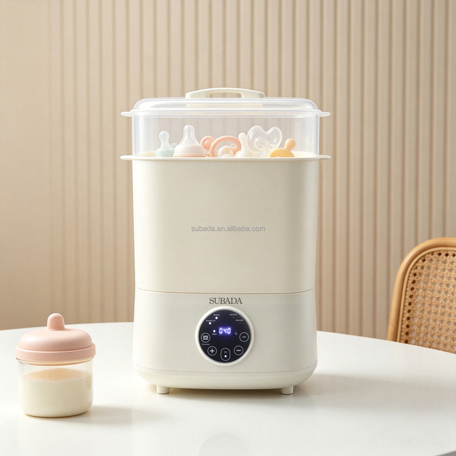 New Baby Bottle Sterilizer 350W Bottle Dryer Food Grade PP Material Milk Warmer MultiFunction Baby Appliance Low MOQ