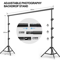 Kit d'éclairage de studio photo, ensemble de boîtes à lumière, fond, trépied, kits de support, parapluie photographique, boîte à lumière douce de qualité supérieure