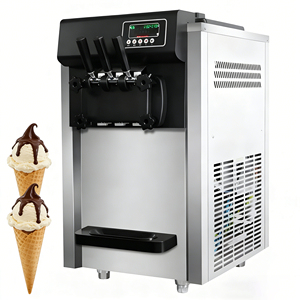 Máquina de helado suave con componentes de larga duración para centros comerciales, aeropuertos, estaciones y áreas comerciales con alto tráfico, fiable. - Product Image 2