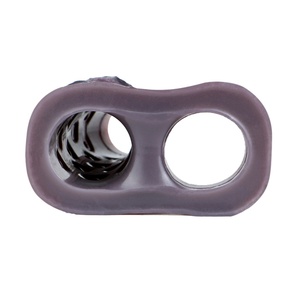 Anillo para Pene de Silicona, Alargador de Pene, Juguetes Sexuales para Hombres, Retrasa la Eyaculación, Funda Realista para Pene Negra para Parejas - Product Image 3