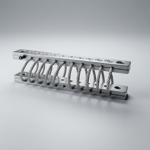 Isolateur de vibrations en acier inoxydable et aluminium Hoan JGX-0240D-4A pour caméra UAV, amortisseur de vibrations, électronique embarquée, ISO9001 - Product Image 2