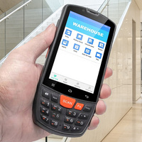 PDA portables Android 12/15, terminal de collecte de données 4 pouces, scanner de codes-barres, PDA logistique industriel pour entrepôt