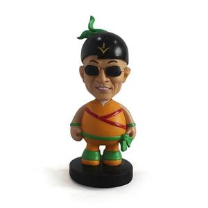 Fai da te custom esilarante comico in resina bobblehead scultura di carattere creativo modello souvenir regalo tavola ornamento auto decorazione - Product Image 3