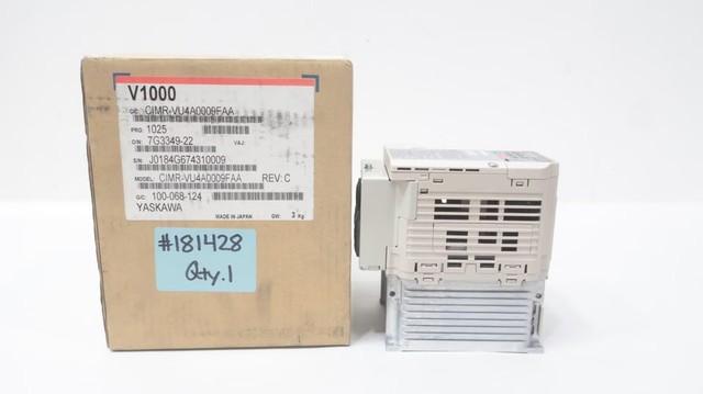 New and Original CIMR VU4A0009FAA Ac Vfd Drive 380 480v ac 0 400hz 0 480v ac Stock in Warehouse