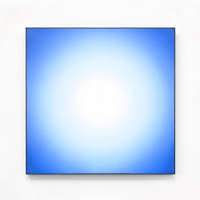 Boîte à lumière Clear Sky rectangulaire en aluminium avec cadre à clipser, éclairage par le bord, rétroéclairage, contrôle de la luminosité, montage mural, décoration intérieure
