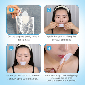 <span class=keywords><strong>Masque</strong></span> pour les lèvres au collagène, hydratant, au <span class=keywords><strong>miel</strong></span> blanc, gelée, Hydrogel au collagène, 1 pièce - Product Image 5
