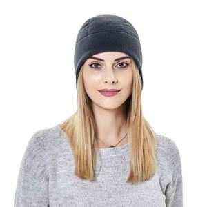<b>Mens</b> Earflap Hat <b>Winter</b> Windproof Helmet Liner <b>Caps</b> Soft Warm Polar Fleece Beanie Hats Womens <b>Cap</b> With Ear Flaps - Product Image 2
